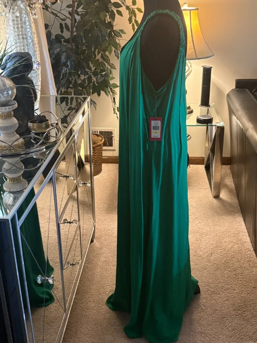 VINCE CAMUTO SLEEVELESS MAXI DRESS - Picture 6 of 7